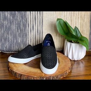 Sperry Seaside Nautical Perforated Slip On Sneaker